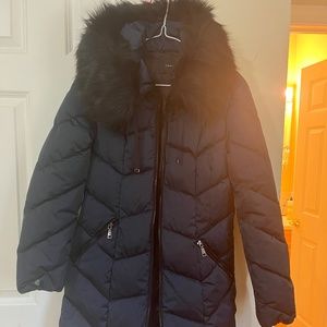 Tahari puffer coat